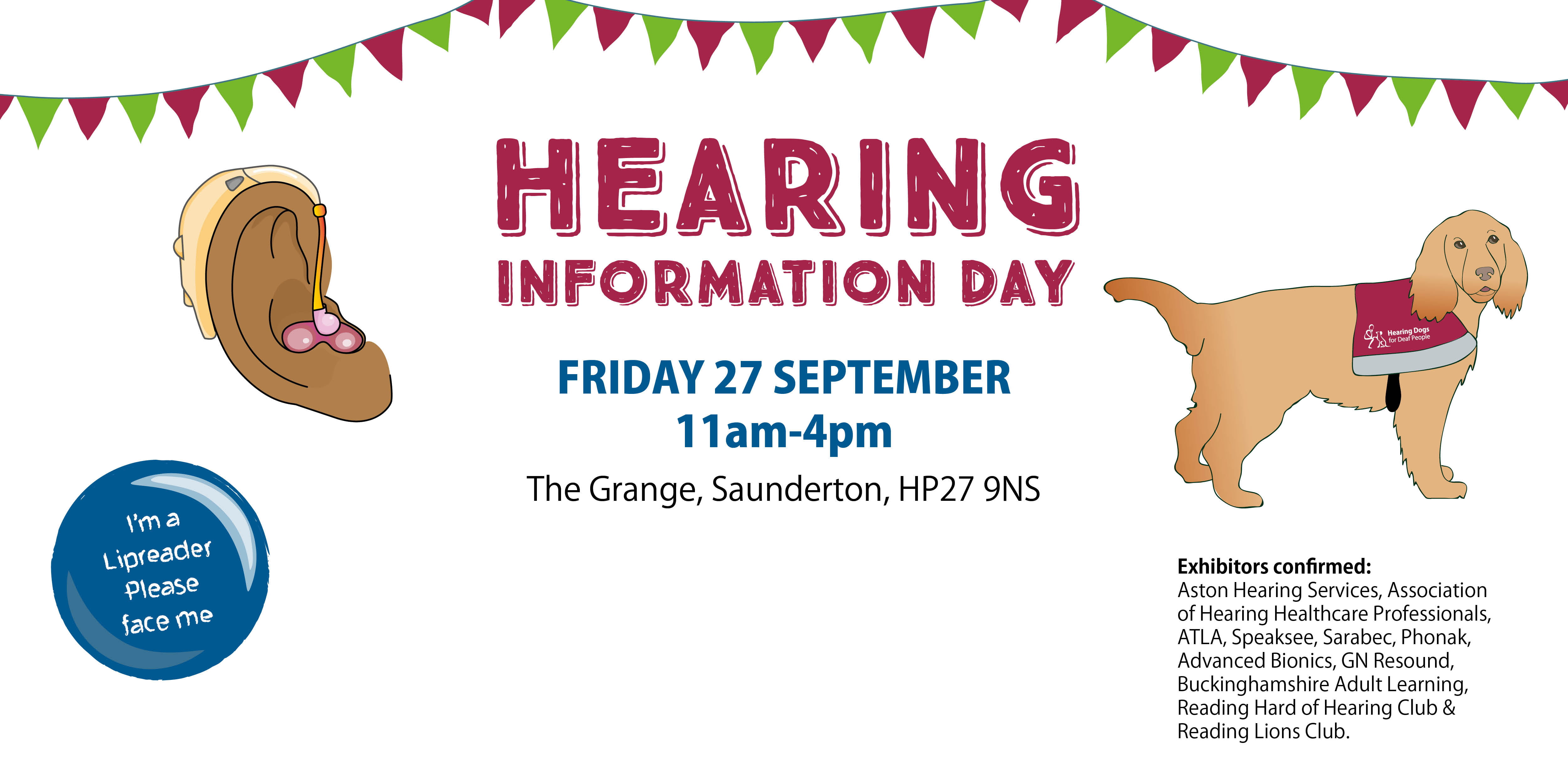 Website hero panel – Hearing Information Day